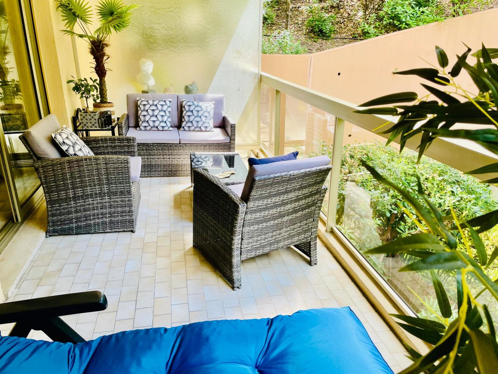 Studio Grande Terrasse A 5 Min De La Mer Νίκαια Εξωτερικό φωτογραφία