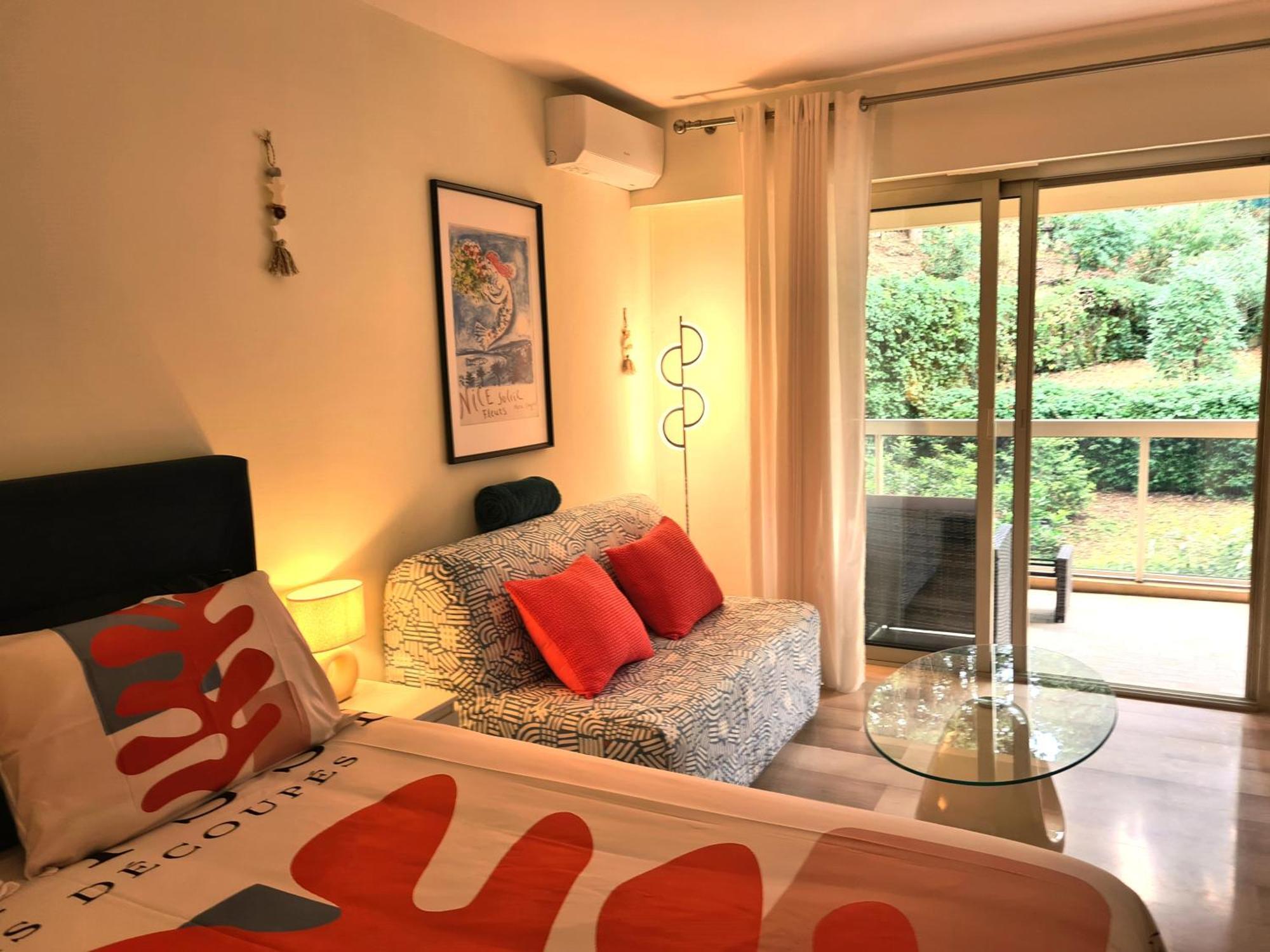 Studio Grande Terrasse A 5 Min De La Mer Νίκαια Εξωτερικό φωτογραφία